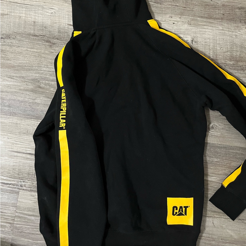 caterpillar icon stripe pullover hoodie - Picture 9 of 13